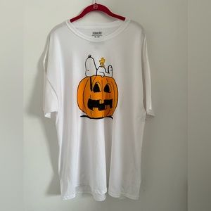 Pumpkin peanut T-shirt store Thanksgiving Halloween New Without Tag Sz XL Cotton